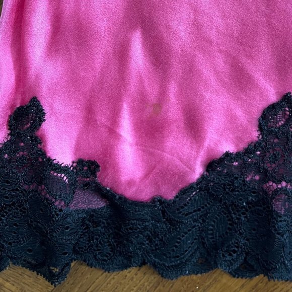Pink Silk Chemise, size XS - Picture 6 of 7